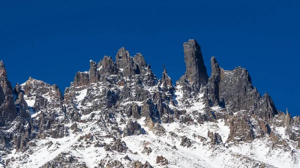 Milli Parkı Cerro Castillo. Austral karayolu, Şili, XI bölgesi 