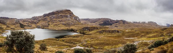 Parc national de Cajas dans la ville de Cuenca en Équateur — Photo