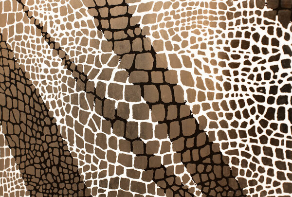 wet ceramic tile background with black and white grid pattern on grey