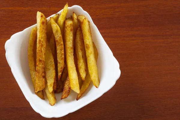 Heerlijke Zelfgemaakte Frieten — Stockfoto