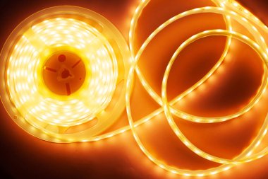 Dekoratif köşeler ve nişler aydınlatma için Silikon diyot bant, Led ışık bobini