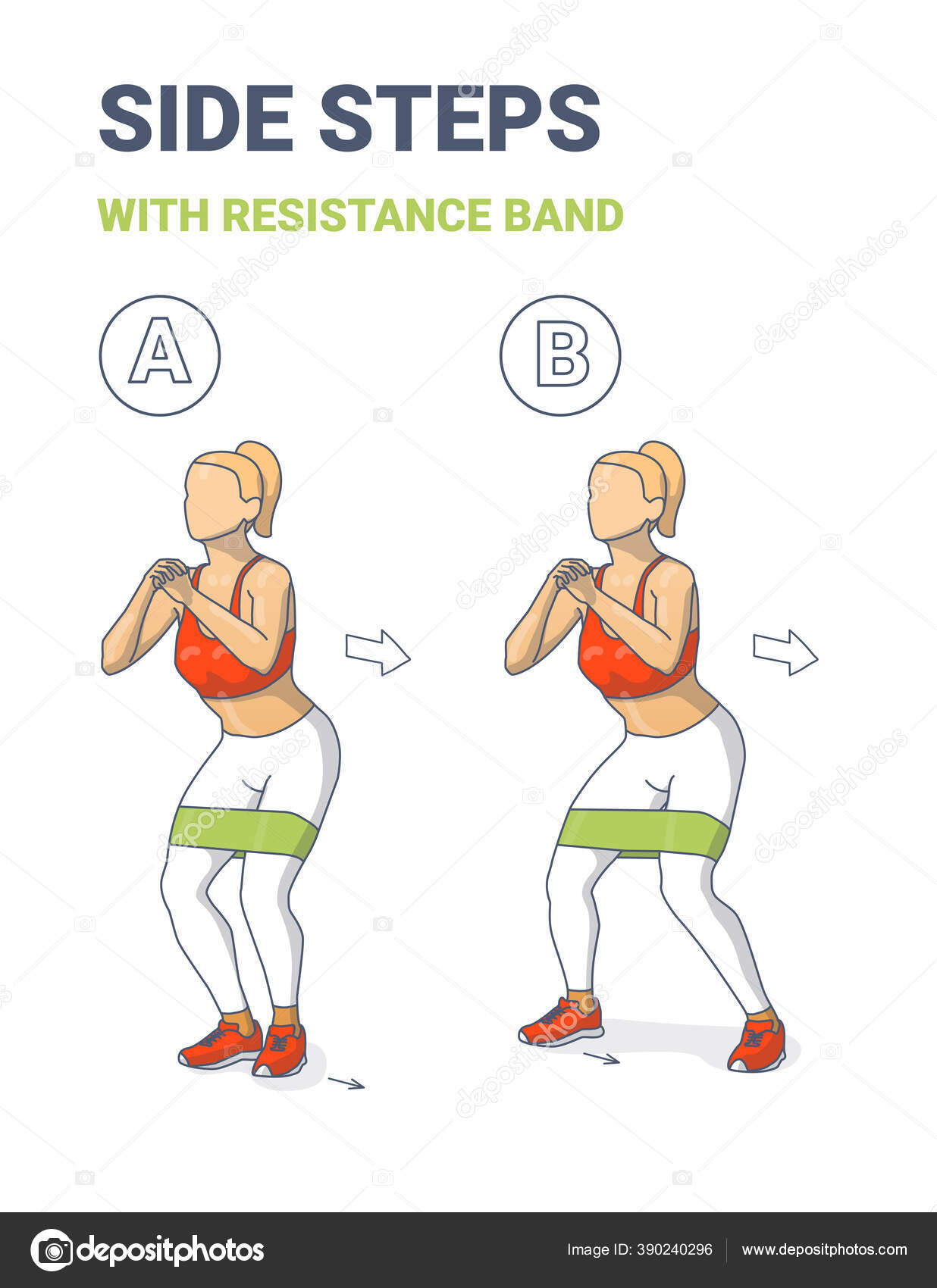 Short Resistance Bands, REP Fitness