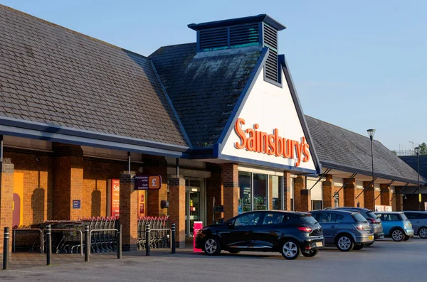 Flint Reino Unido Mayo 2018 Tienda Sainsbury Flint Los Sainsbury — Foto de Stock