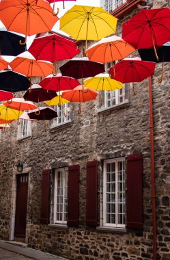Şemsiye Sanat yükleme ın eski Quebec City