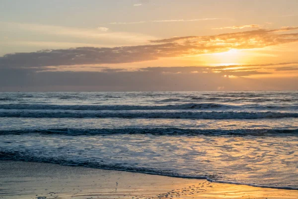 Východ slunce na Butler Beach, St. Augustine na Floridě — Stock fotografie