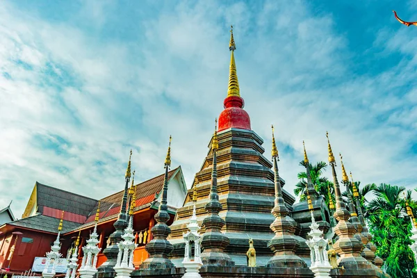 Templo budista Chiang Mai, Tailândia — Fotografia de Stock