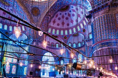 iç sultanahmet Camii İstanbul, Türkiye