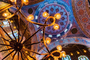 iç sultanahmet Camii İstanbul, Türkiye