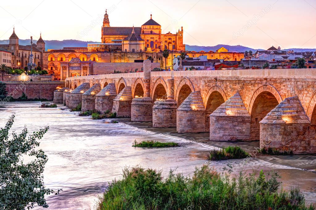 Roman Bridge and Guadalquivir river