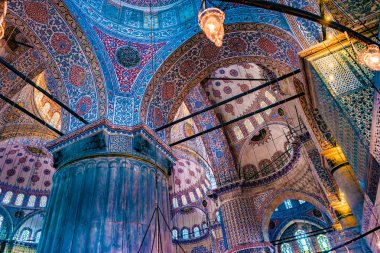 iç sultanahmet Camii İstanbul, Türkiye