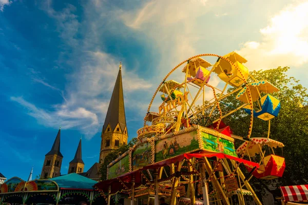 Hermosa Imagen Atracciones Catedral Muensterplatz Bonn Alemania — Foto de Stock