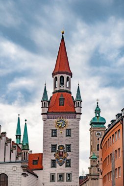  Old Town Hall Tower Münih, Almanya. 