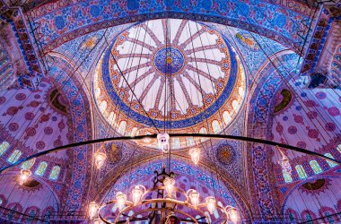 iç sultanahmet Camii İstanbul, Türkiye