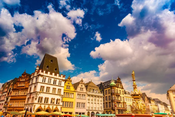 Mercado principal Trier Renania Palatinado Alemania . — Foto de Stock