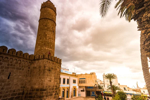 La fortezza di Ribat di Sousse in Tunisia . — Foto Stock