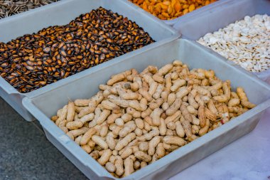 Fıstık, karpuz, çok besleyici bir deli olduğunu.