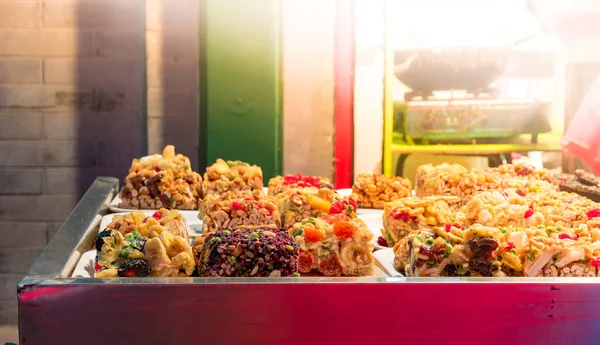 Traditional pastry stall in China — Stock Photo, Image