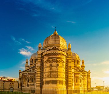 Katedral de la büyük, yerel Simgesel Yapı Marsilya, Fransa