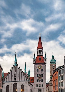  Old Town Hall Tower Münih, Almanya. 