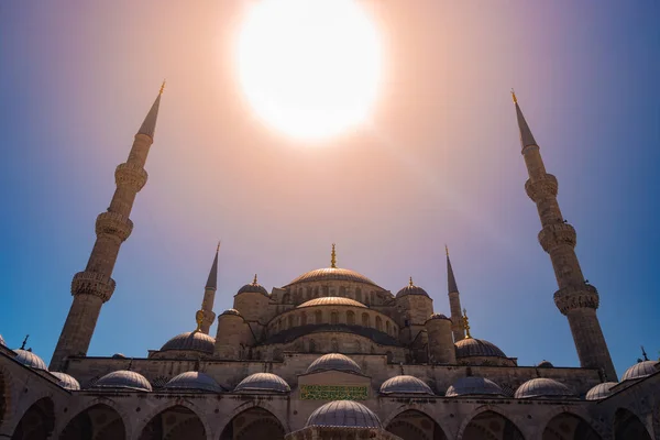 Błękitny Meczet Stambuł, Turcja. Sułtanahmet Camii. — Zdjęcie stockowe