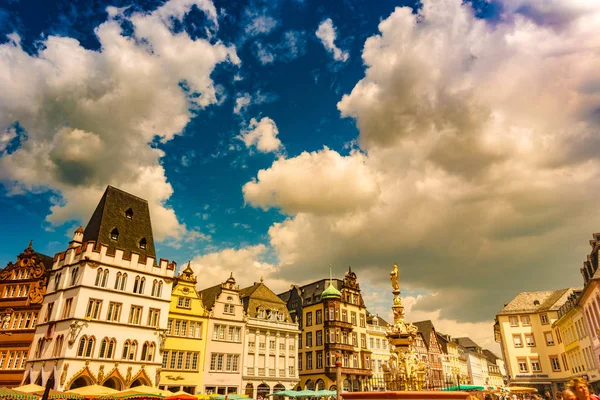 Mercado principal Trier Renania Palatinado Alemania . — Foto de Stock