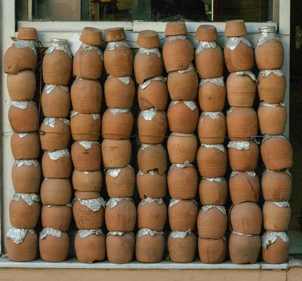 Pared hecha de cerámica de Kebab — Foto de Stock