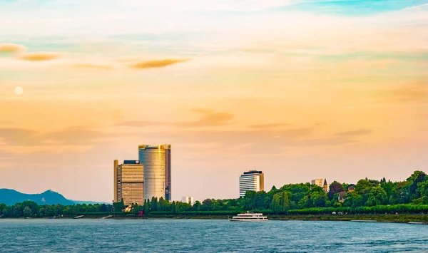 Bundesviertel federale overheid district panoramisch luchtfoto in Bonn, Duitsland — Stockfoto