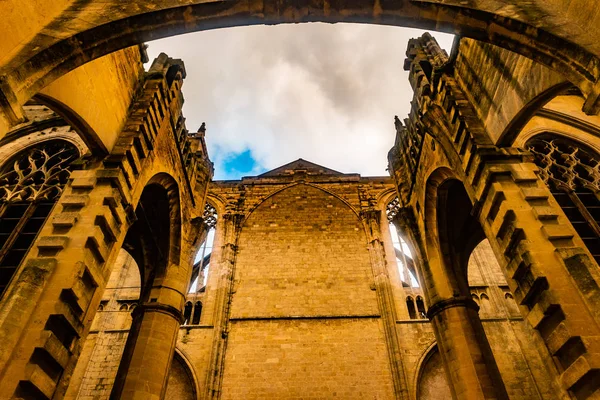 Cathedral of Narbonne, city in the south of France. — Stock Photo, Image