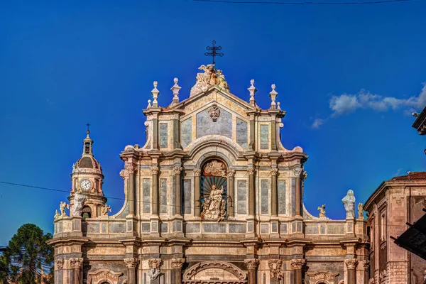 Cathédrale Santa Agatha à Catane en Sicile, Italie — Photo