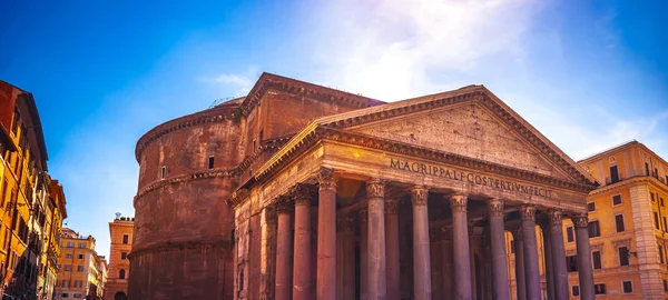 Roma'da Pantheon. Avrupa'nın ana müteşekkil. — Stok fotoğraf