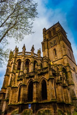 Beziers Languedoc-Roussillon, Fransa-Ortaçağ Katedrali, Gotik tarzı