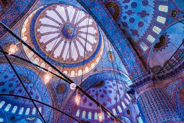 iç sultanahmet Camii İstanbul, Türkiye