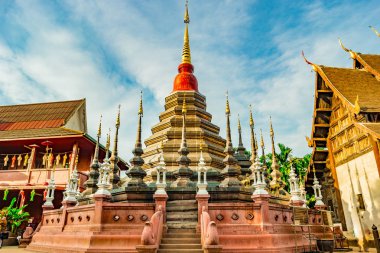 Budist tapınağı Chiang Mai, Tayland