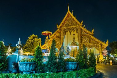 Budist tapınağı Chiang Mai, Tayland