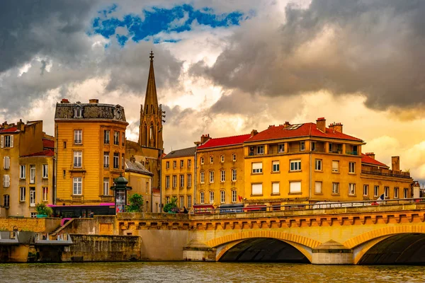 Panoráma města Metz, Francie — Stock fotografie