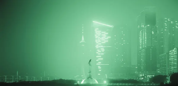 Estatua de Golden Guan Yin en la península de Macao — Foto de Stock