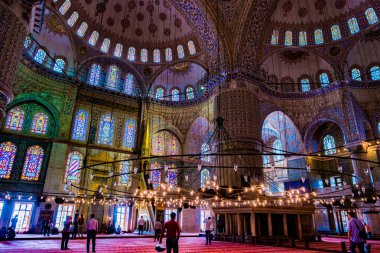 iç sultanahmet Camii İstanbul, Türkiye