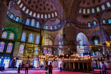 iç sultanahmet Camii İstanbul, Türkiye