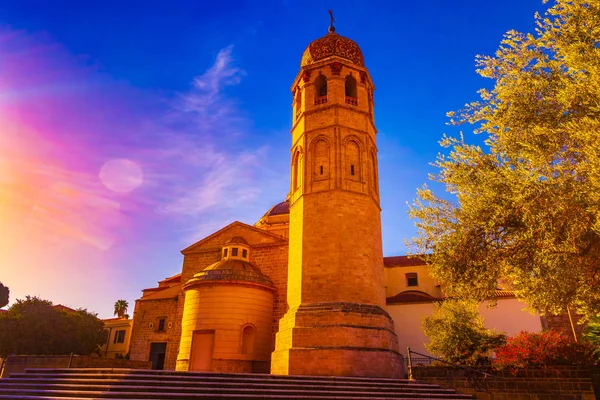 Kathedraal Santa Maria Assunta in Oristano. Sardinië — Stockfoto