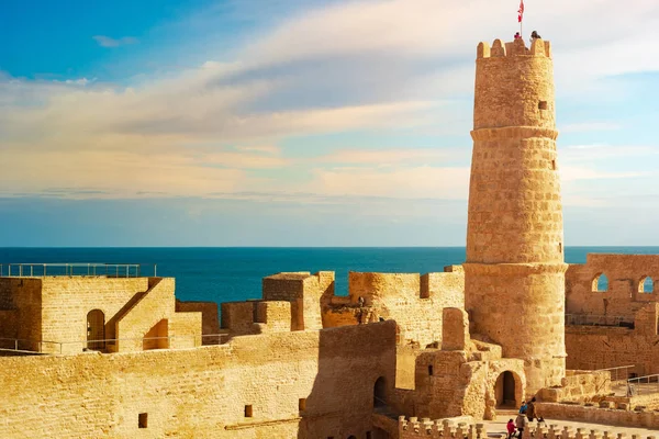 La fortezza medievale a Monastir, Tunisia . — Foto Stock