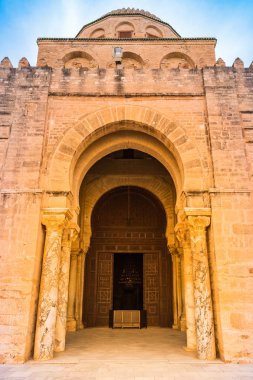 Kayravan Sahra Çölü, Tunus, Afrika Antik büyük Camii