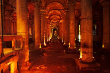 Bazilika Sarnıcı - yeraltı su deposu inşası, İstanbul, Türkiye
