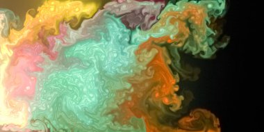 Soyut arka plan, çeşitli pigmentler ve boyalar zengin bir doku oluşturmak.