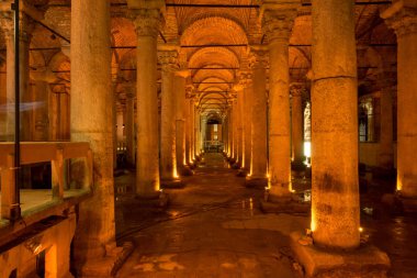 Bazilika Sarnıcı - yeraltı su deposu inşası, İstanbul, Türkiye