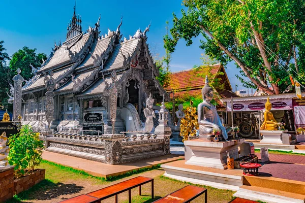 Templo budista Chiang Mai, Tailândia — Fotografia de Stock