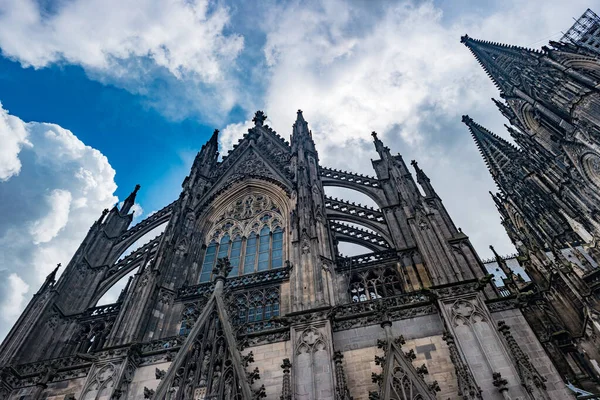 Catedral de Colonia. Patrimonio de la Humanidad - una catedral gótica católica en Colonia. —  Fotos de Stock
