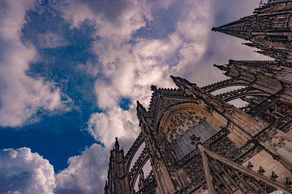 Catedral de Colonia. Patrimonio de la Humanidad - una catedral gótica católica en Colonia. —  Fotos de Stock