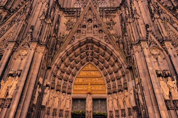 Katedra w Kolonii. Lista światowego dziedzictwa - rzymskokatolicka gotycka katedra w Kolonii. — Zdjęcie stockowe