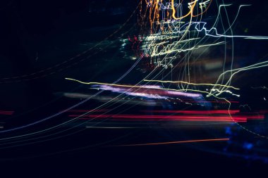 Çoklu Renkler Soyut Psychedelic Işıklar