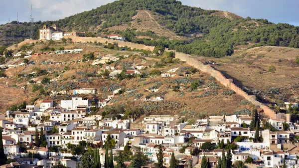 Sacromonte Від Альгамбра Гранада — стокове фото